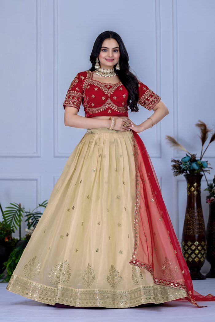 Grace in Every Thread – Premium Jimmy Choo Embroidered Lehenga Set