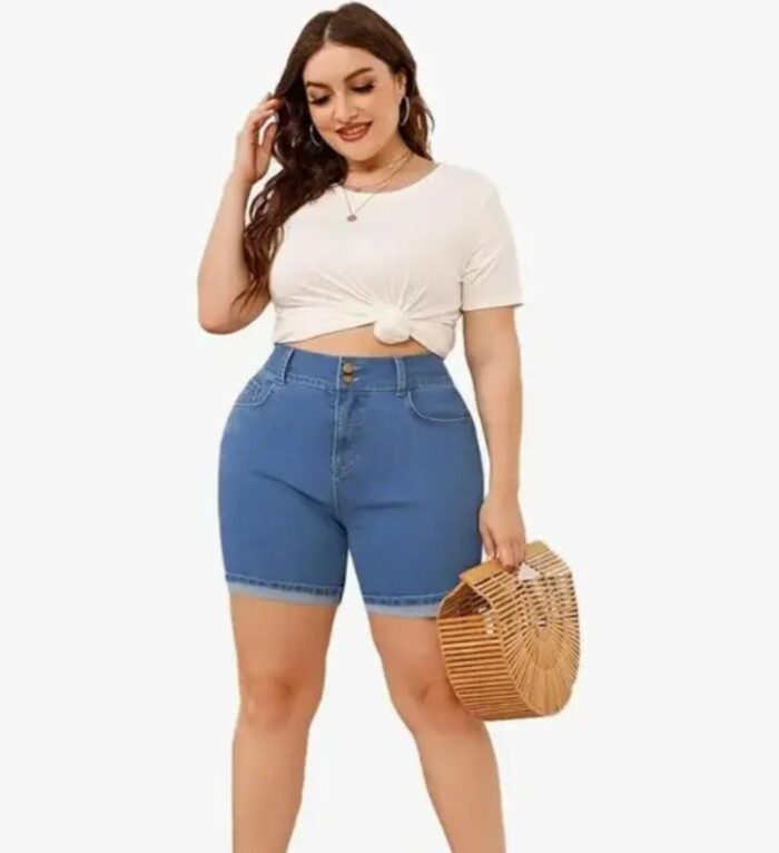 Women’s Blue Denim Shorts