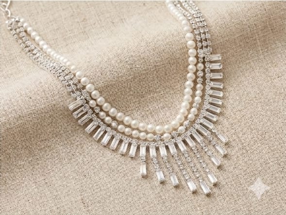 Elegant Necklace Set for Women & Girls | Trendy Necklace with Earrings Collection
